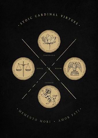 Stoic 4 Cardinal Virtues