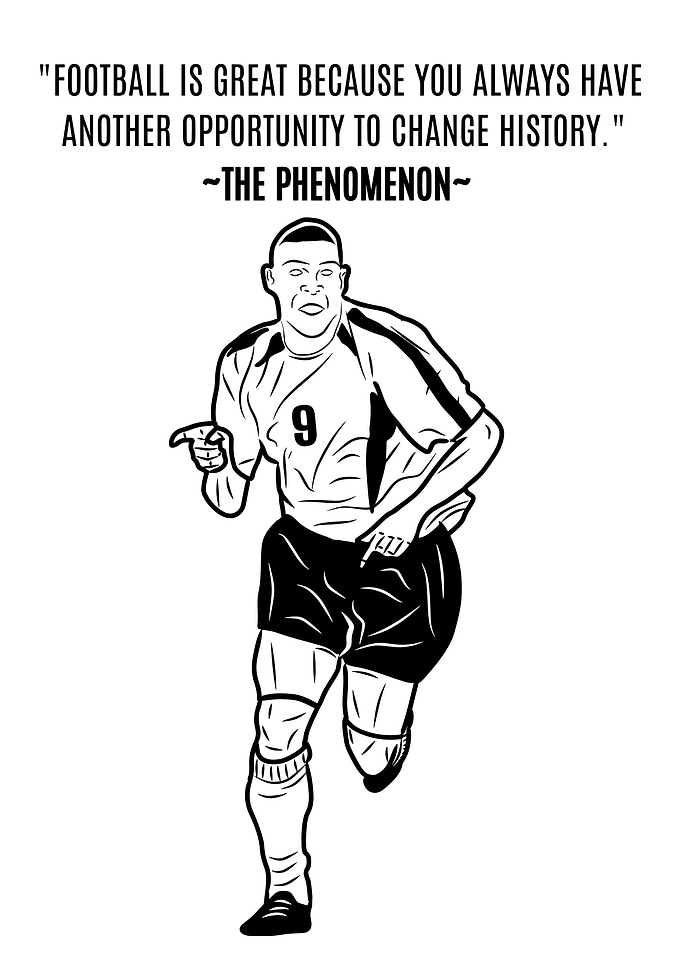 Ronaldo Football Quote