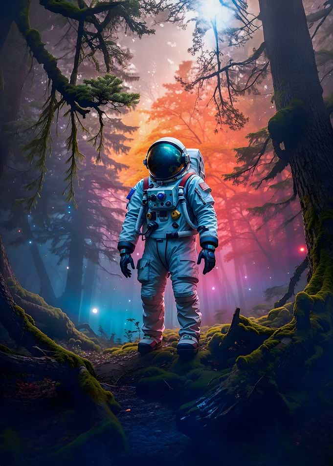 Astronaut Space is Wild