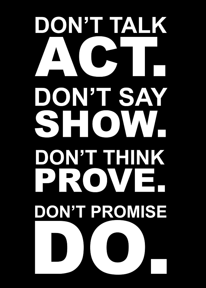Act show do prove