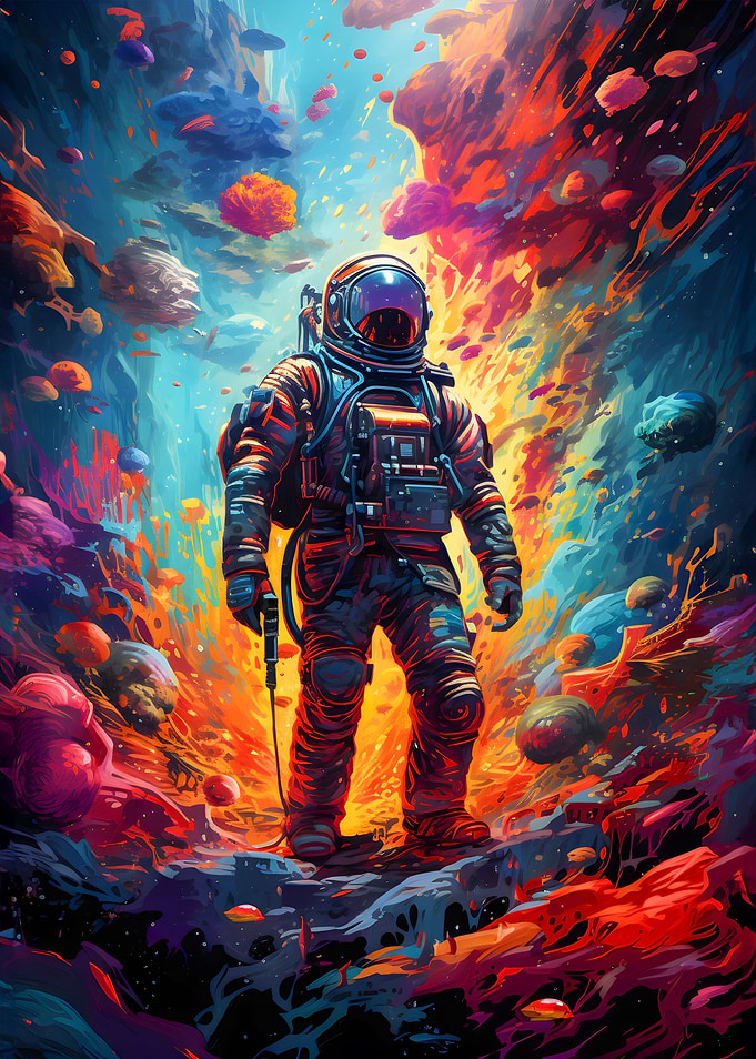 Astronaut Space is Wild