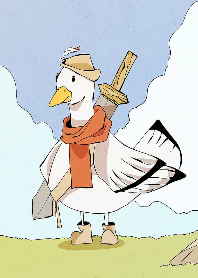 an adventure duck