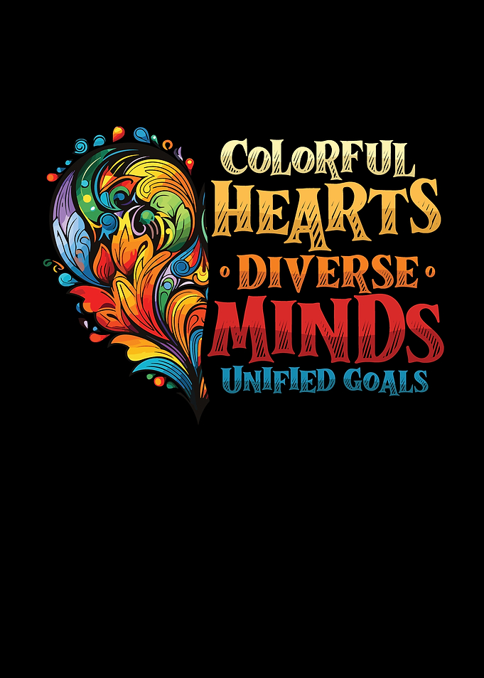 Colorful Hearts Diversity