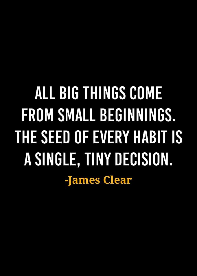 James Clear Quotes