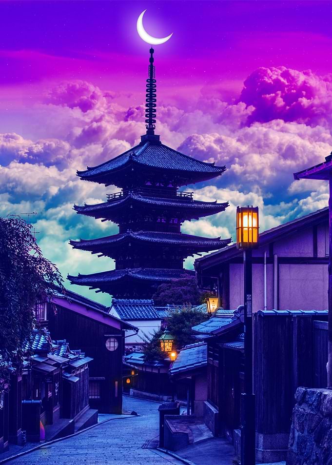 Kyoto Street Night