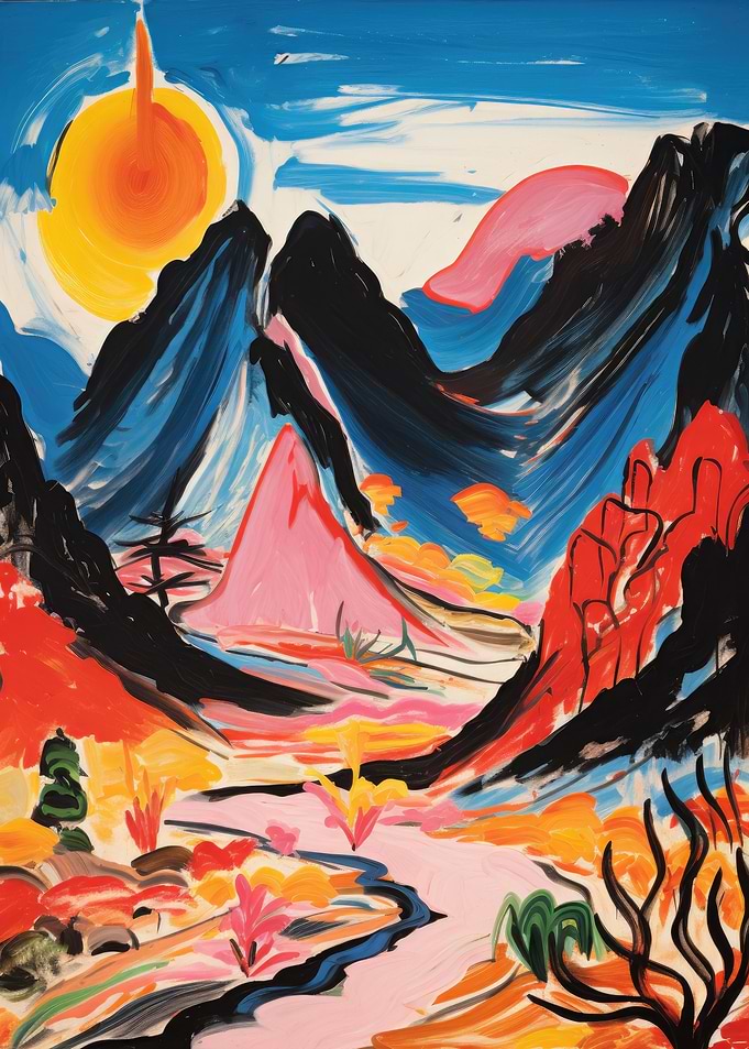 Abstract Landscape