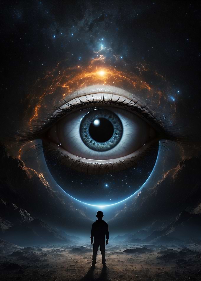 the eyes of the universe