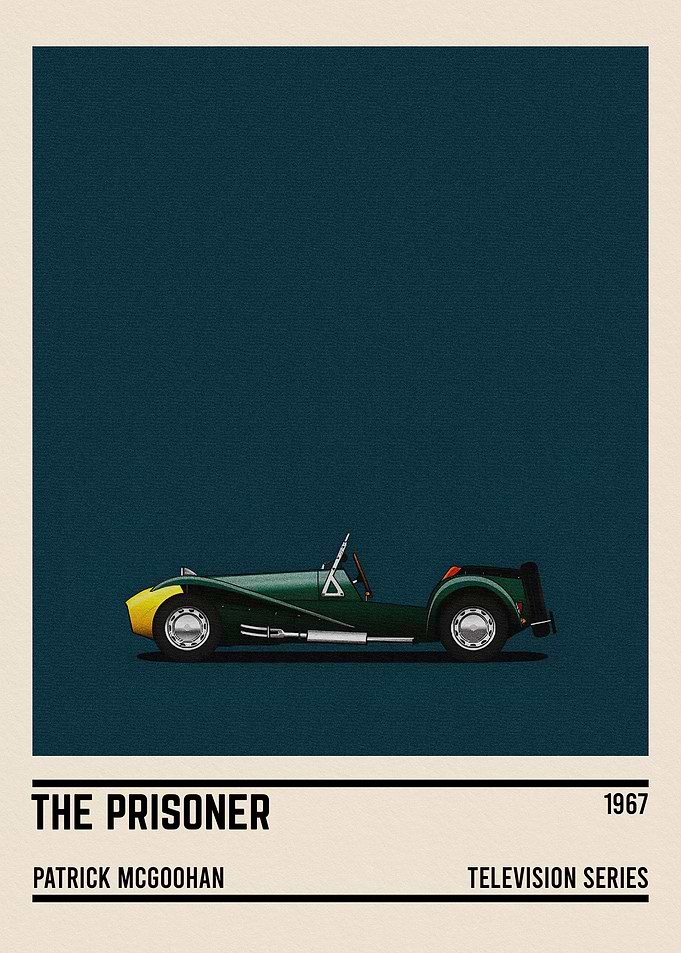 The Prisoner tv series car