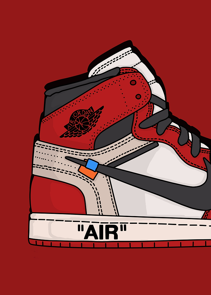 the red