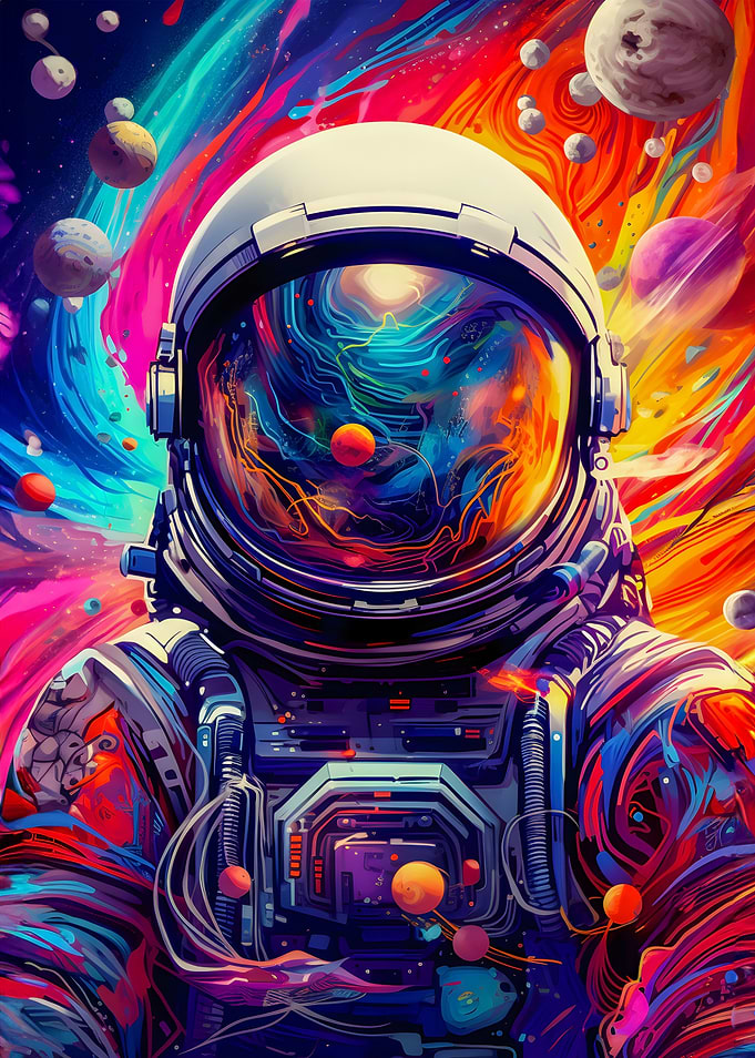 Astronaut Space is Wild