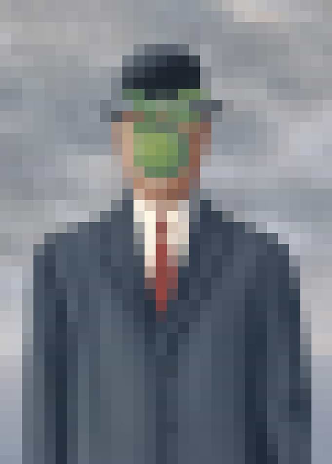 The Son of Man Pixel