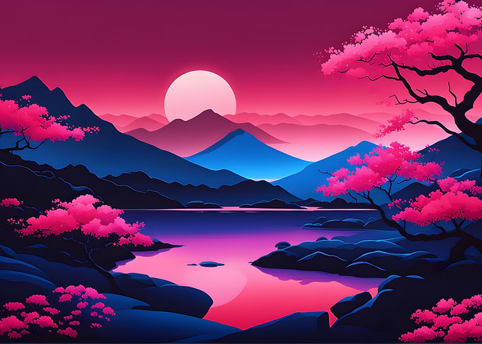 Neon Lake Zen