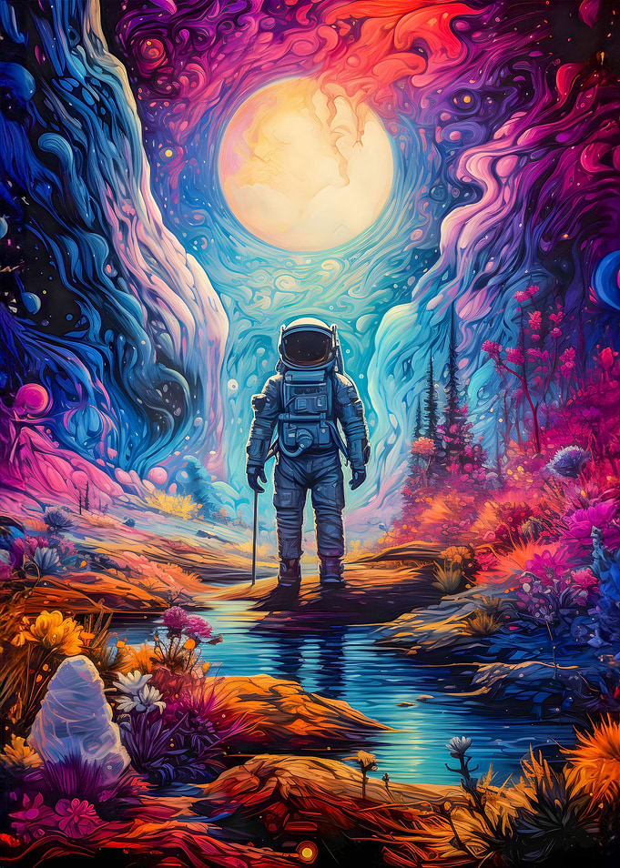 Astronaut Space is Wild