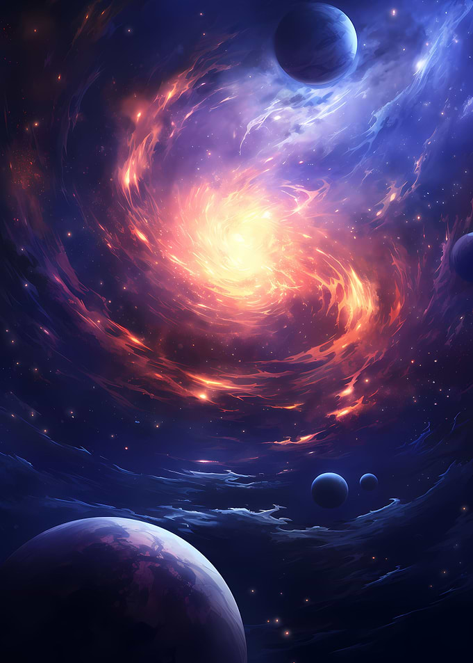 Epic Space Galaxy Universe