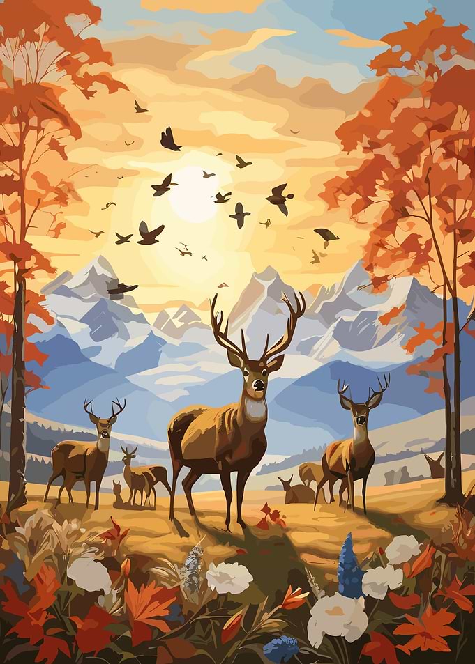 Stunning landscapes wild