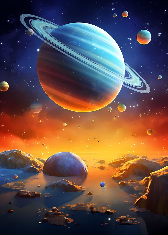 Epic Space Galaxy Universe