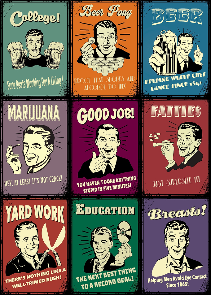 Collage vintage berr