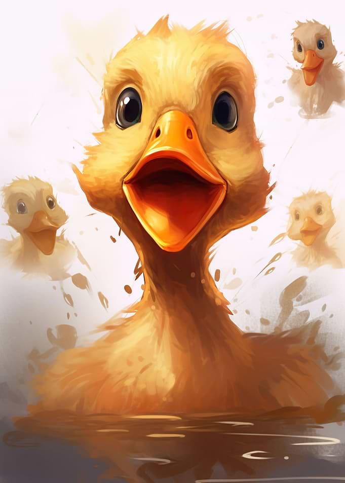 Laughable Duck Sketch