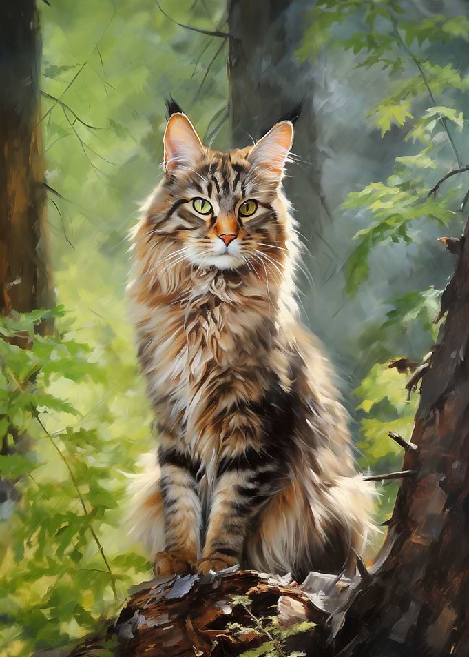 Maine Coon cat
