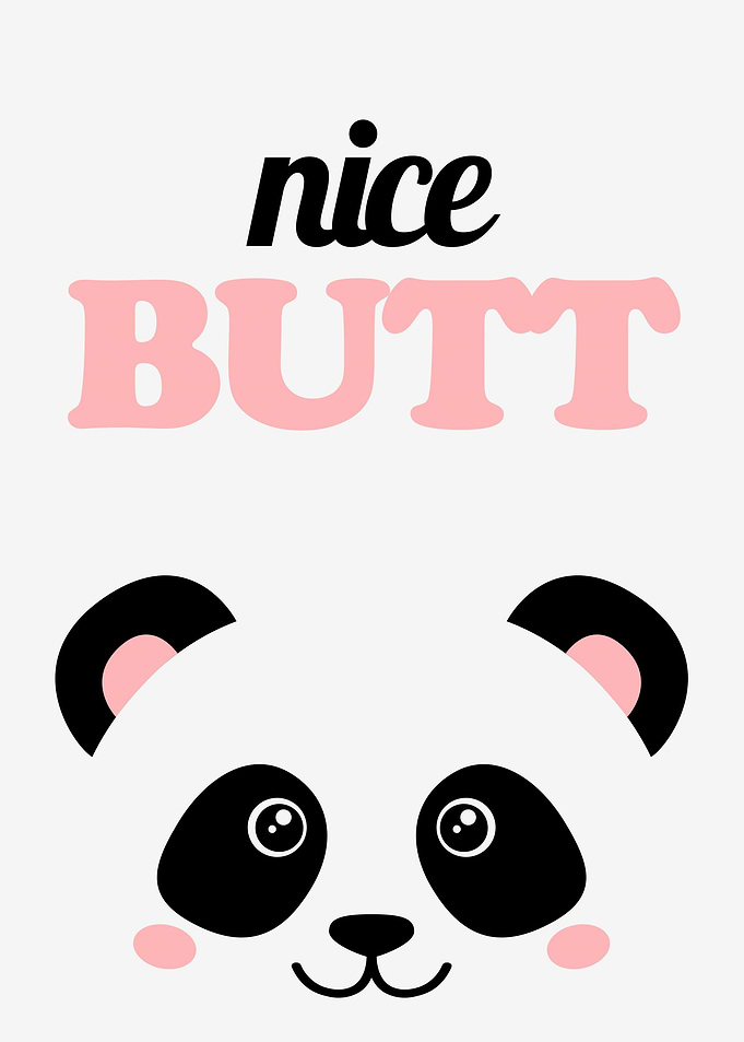 Funny Bathroom Panda