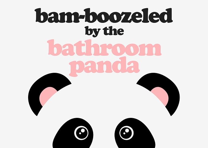 Funny Toilet Panda Humor