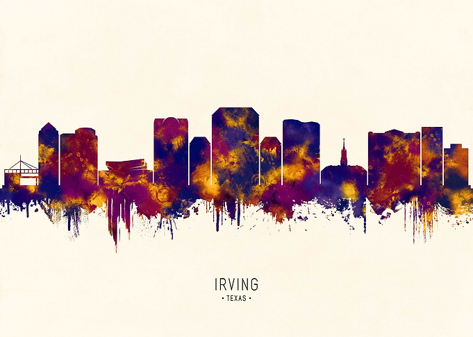 Irving Texas Skyline