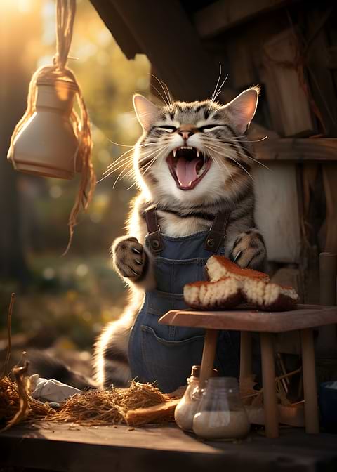 kitten chef