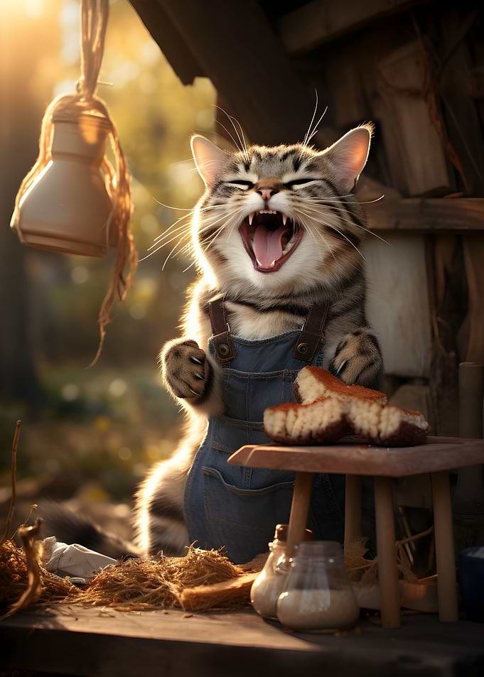 kitten chef