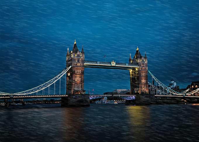Winter storm London