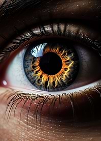 Macro Iris Eye photography