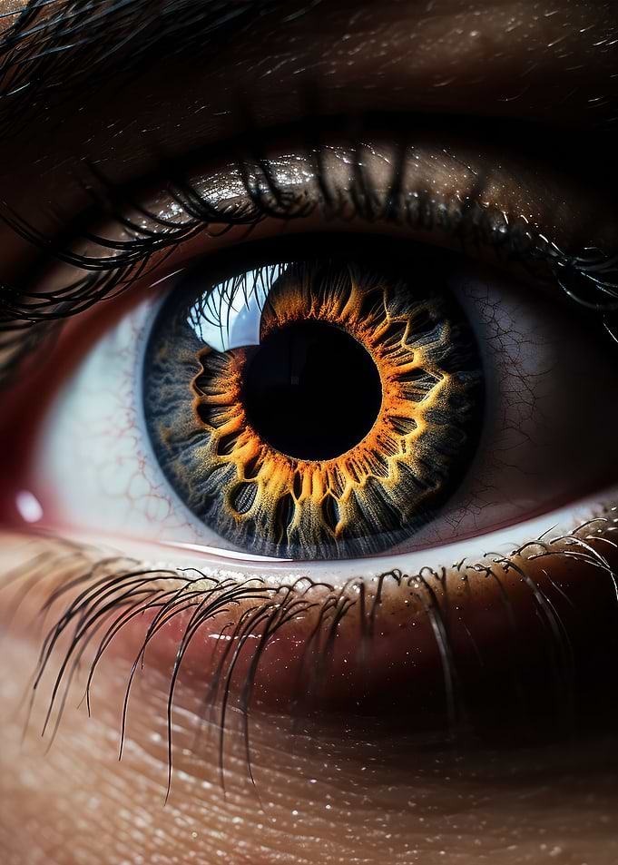Macro Iris Eye photography