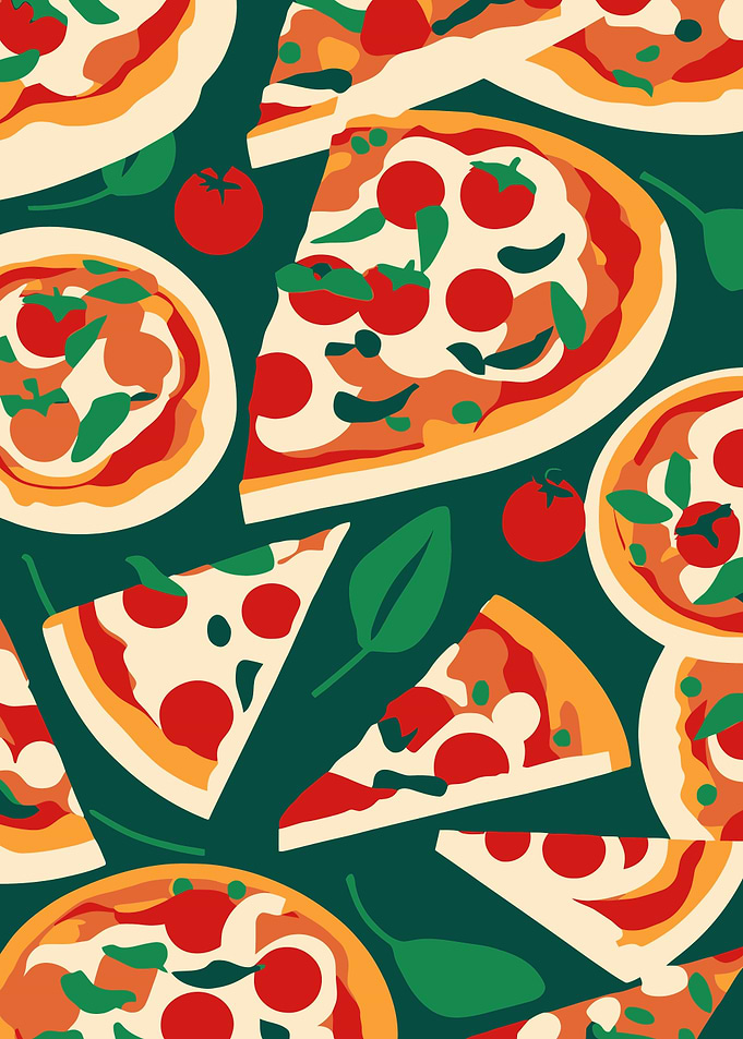 Pizza Lovers Poster