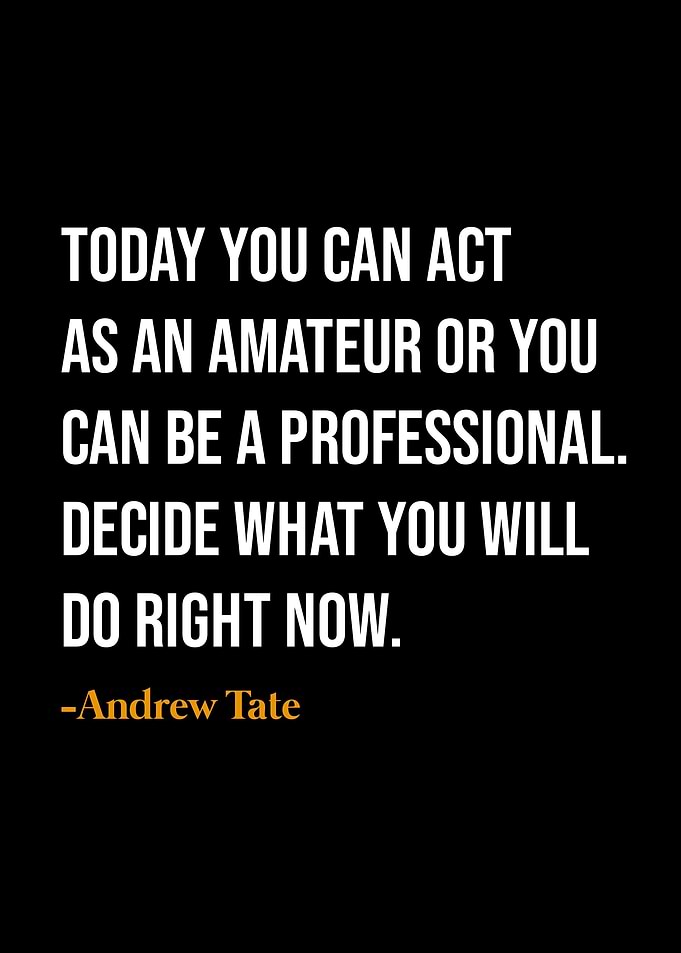 Andrew Tate quotes