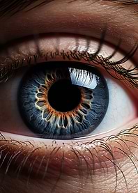 Macro Iris Eye photography