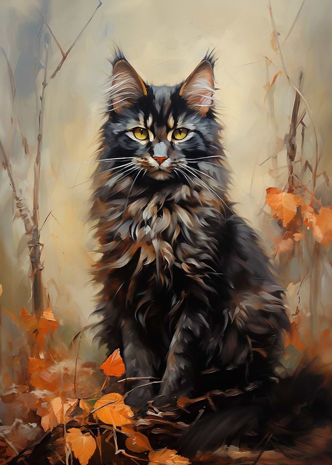 Maine Coon cat