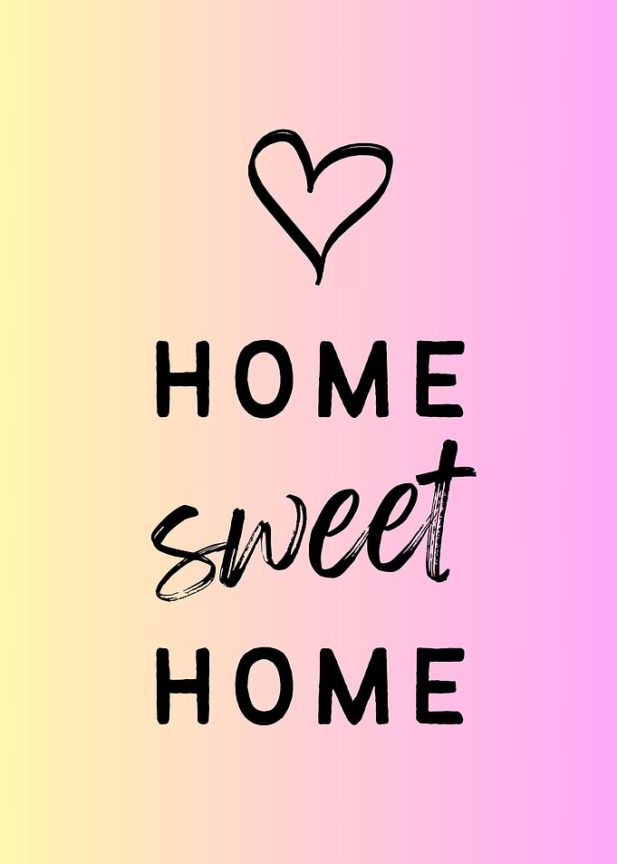 welcome to our home