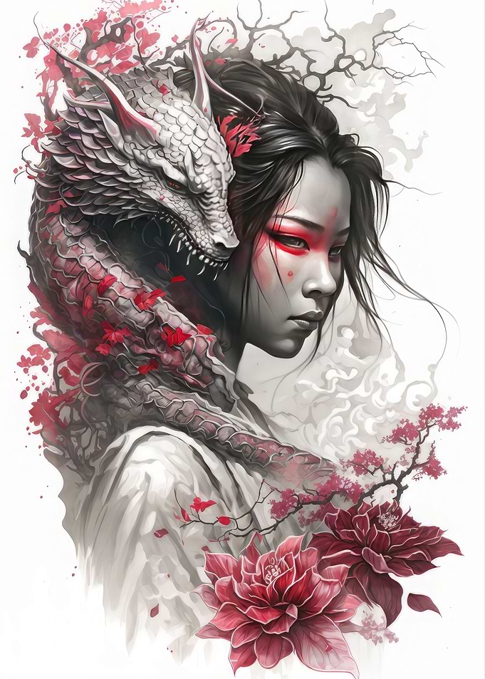 Geisha Dragon