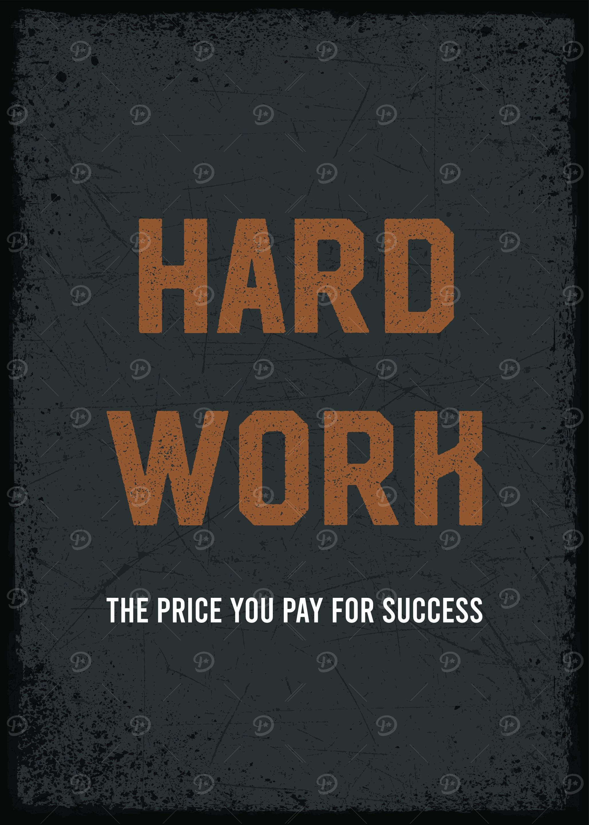 work hard