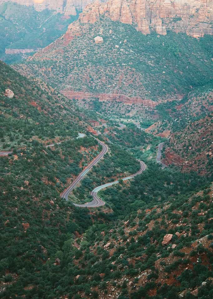 Serpentine Mountain Path