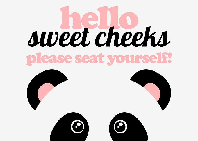 Funny Bathroom Panda Humor