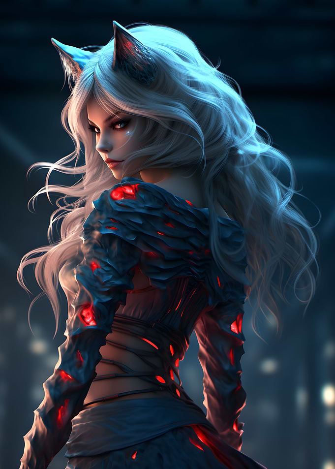 Cute Fox Girl Anime