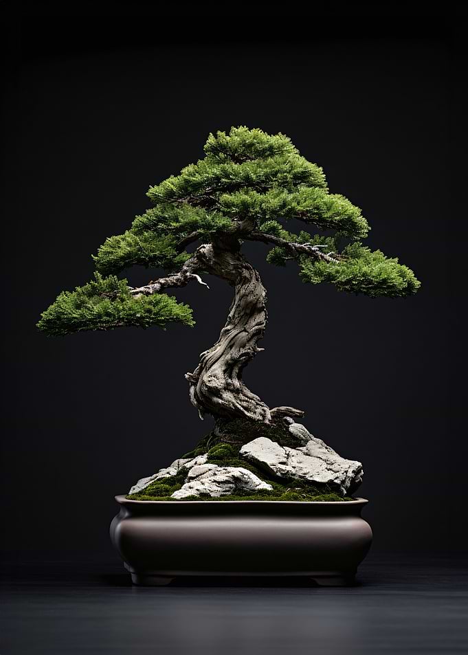 Zen Bonsai Tree In Pot