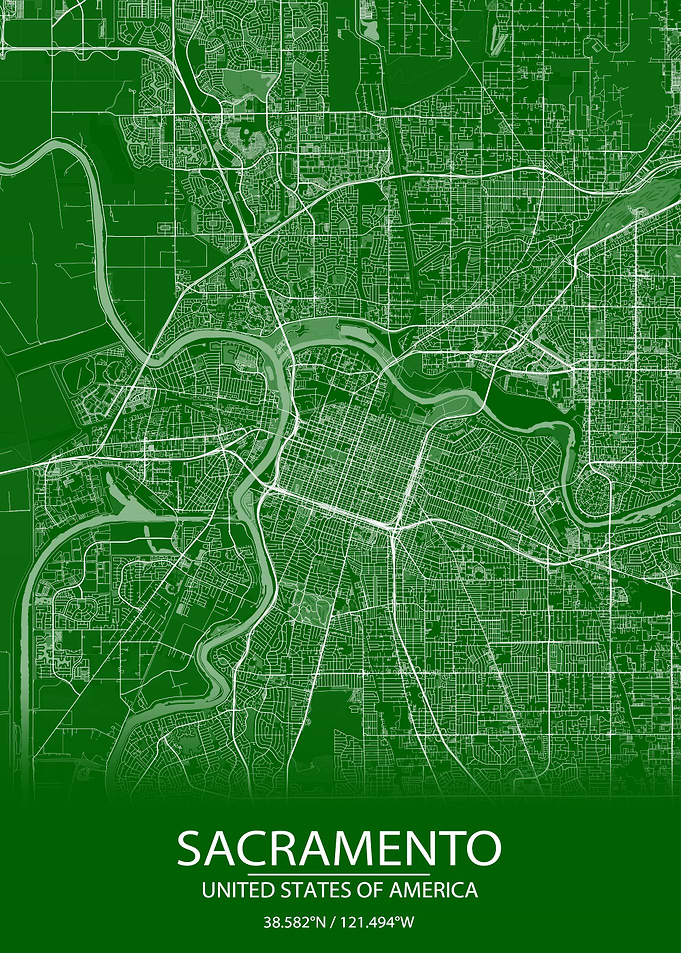 Sacramento CA Green Map