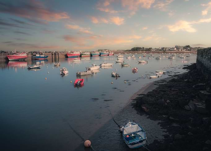 Sunrise over Roscoff