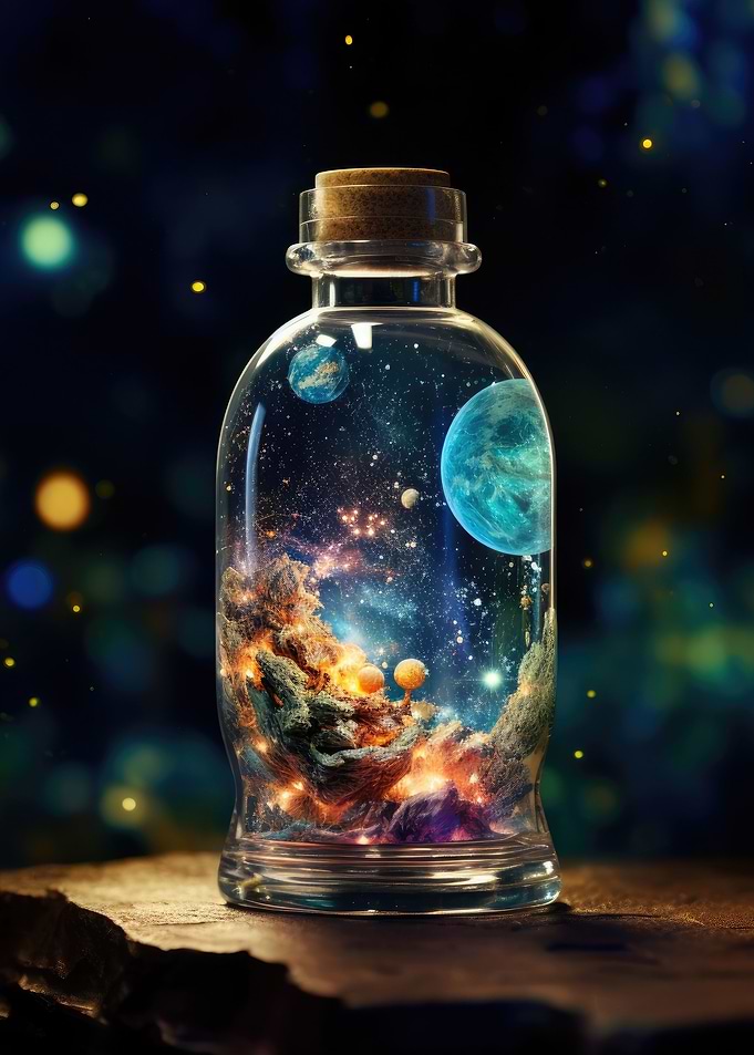 Galaxy In A Bottle