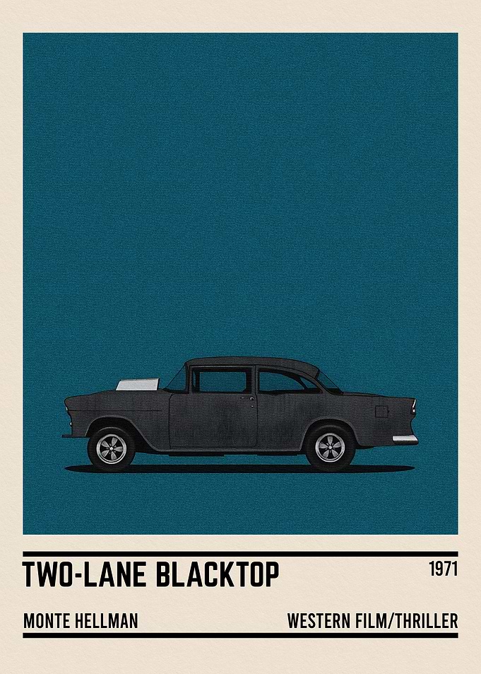Two Lane Blacktop car