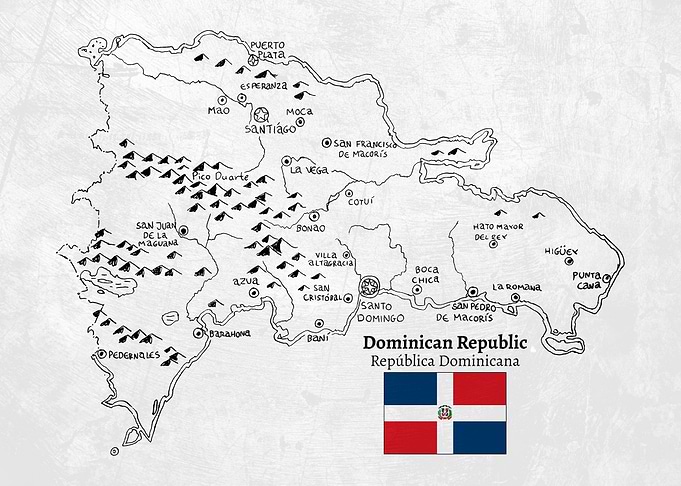 Dominican Republic Map