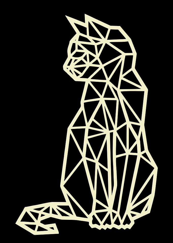 Geometric Cat 2