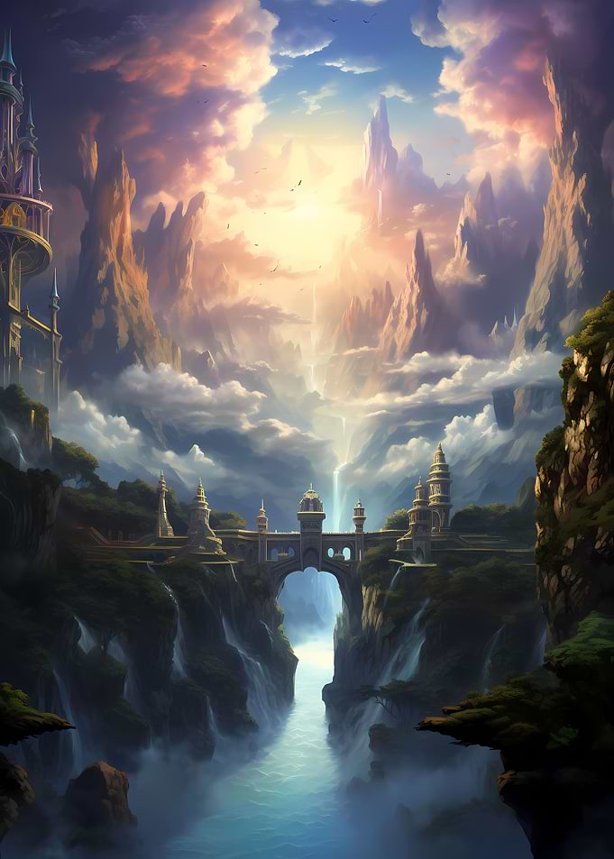 Epic Fantasy Landscape