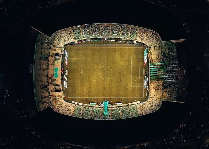 football from above